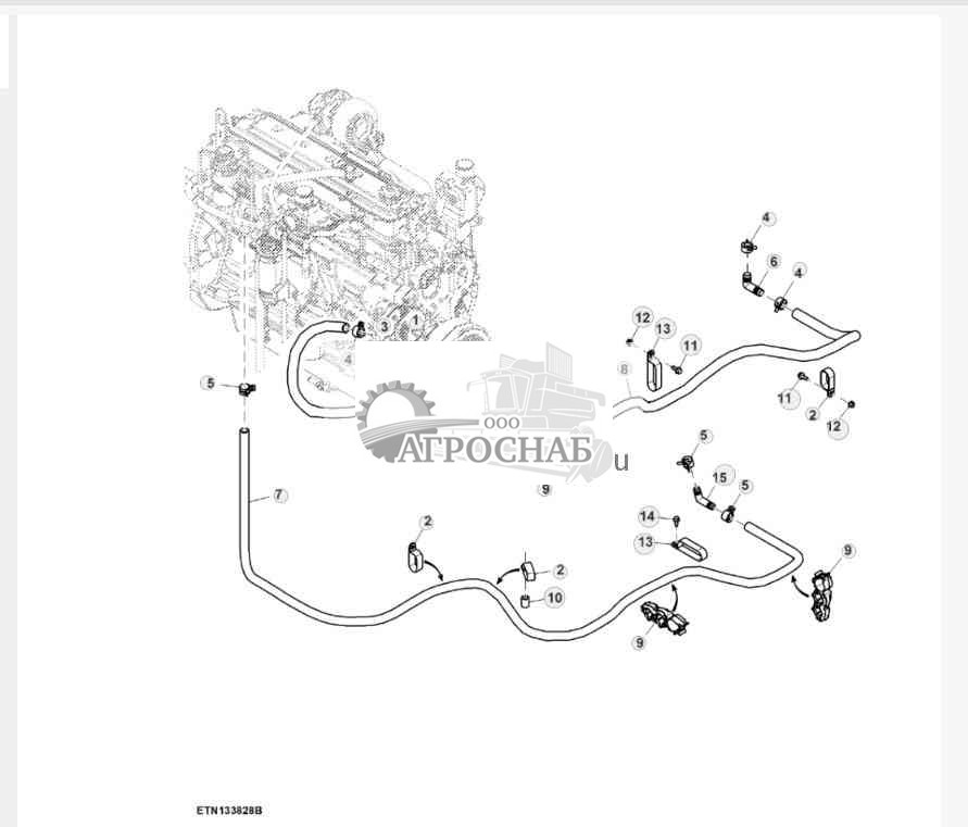 Шланги нагревателя, Tier 2 